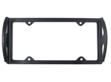 Best Steel License Plate Frame Parking Bumper Protector Holder Auto Car Truck