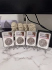 Lot of 4 - 2020 (S) Silver Eagle Emergency Production San Francisco NGC MS69