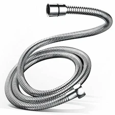 5 FT Long Premium Stainless Steel Anti-Kink Handheld Shower Hose Replacement 60"