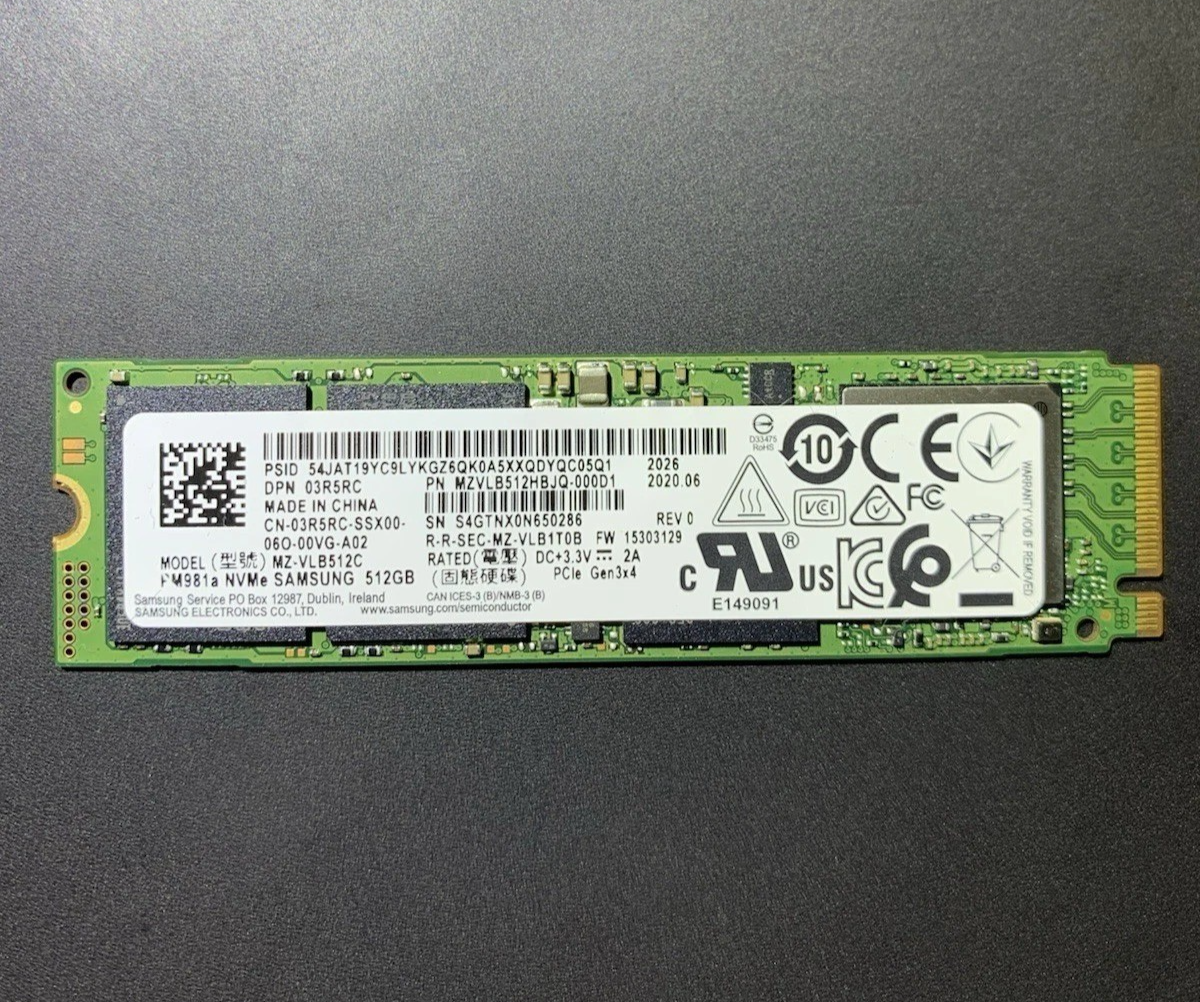 Samsung MZ-VLB512C 512GB M.2 SSD | eBay