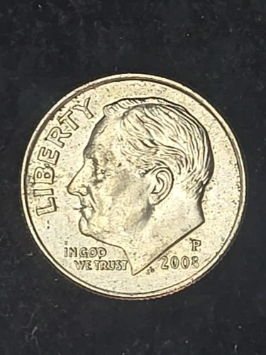 2008 P Roosevelt Dime Circulated