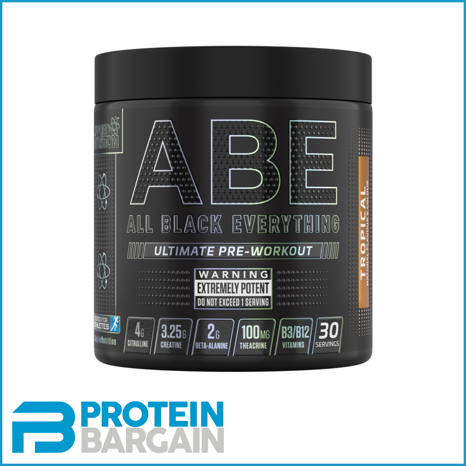 Applied Nutrition ABE 315g Strong Pre Workout 30 Serve NEW FLAVOUR