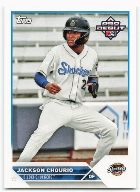 2023 Jackson Chourio Topps Pro Debut Rookie - Milwaukee Brewers