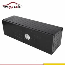 60"X18"X18" Aluminum Heavy Duty Truck Tool Box Organizer Chest PickUp Truck Bed