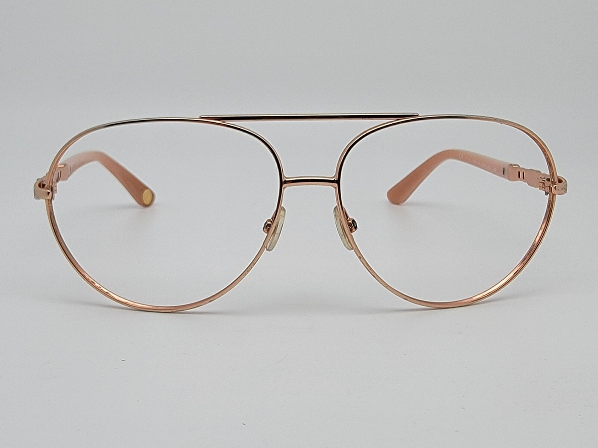 Juicy Couture Womens Aviator Sunglasses Gold Tone Metal Stylish Mirror Heart New Juicy Couture Gold Designer Sunglasses for Women for sale | eBay main image 2