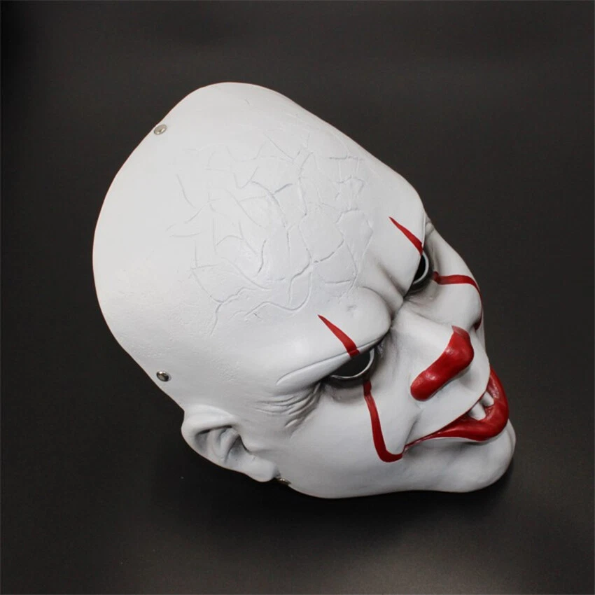 Stephen King's IT Clown Mask Resin Pennywise Halloween Cosplay Costumes Party - Image 3 of 4