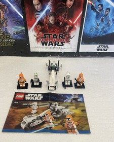 LEGO STAR WARS 7913 Clone Trooper Battle Pack - 100% Complete - Mint Condition