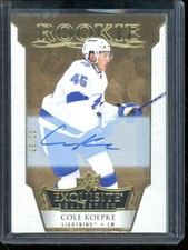 2022-23 Exquisite Collection Rookie Signatures Gold #ERSCK Cole Koepke 5/25