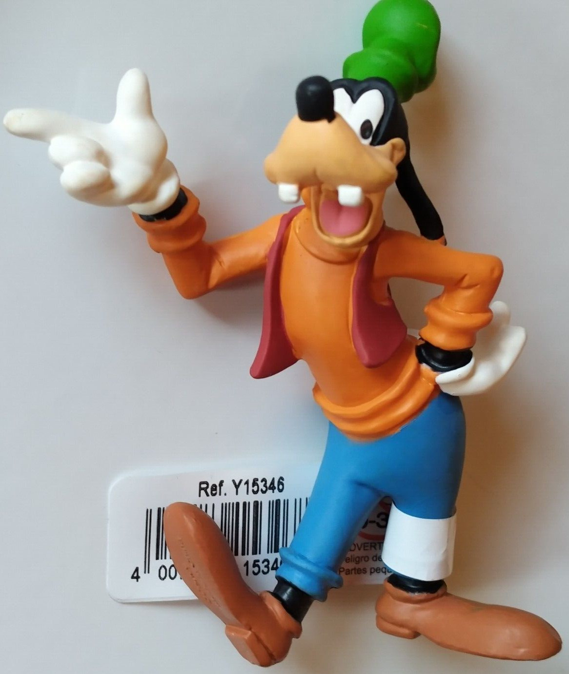 Thumbnail - Goofy Figur - Wegweiser - Stehend Ca. 8 Cm Kunststoff Marke: Bully Neu