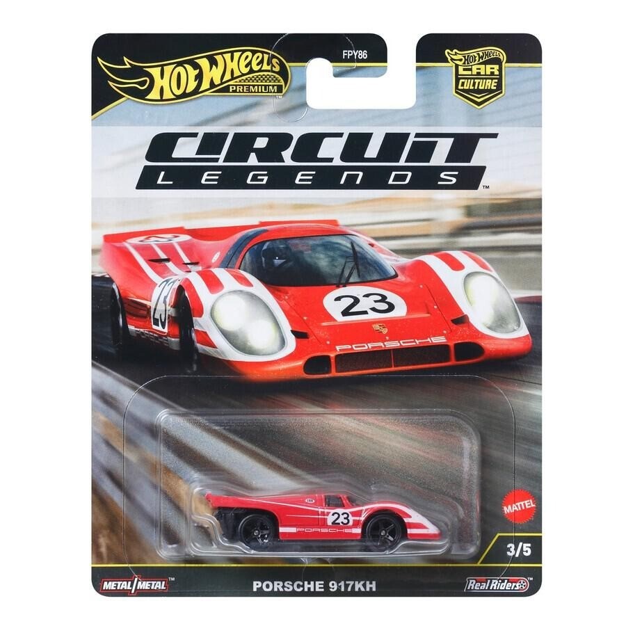 ホットウィール　PORSCHE 917KH Hot Wheels Premium Porsche 917KH Circuit Legends 2025 (In
