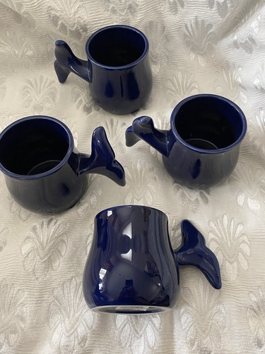 Pod of Blue Whale Tail Mugs!
