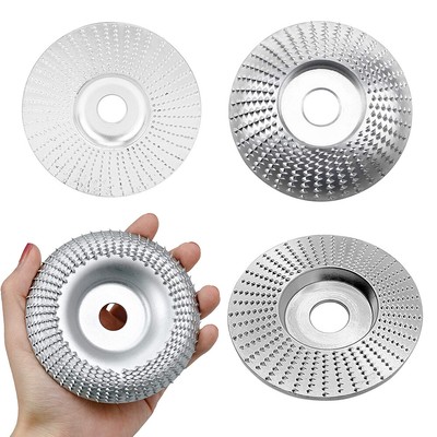 4'' Carbon Steel Grinding Wheel Profile Abrasive Disc 16mm Bore for Angle Grinder