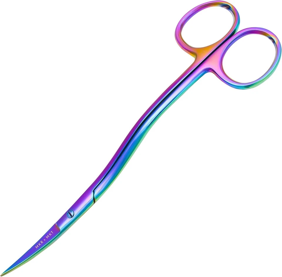 Applique Long Thin Needlepoint Blade 6.1 Inch - Double Bent Curved Offset Han... - Image 3 of 4