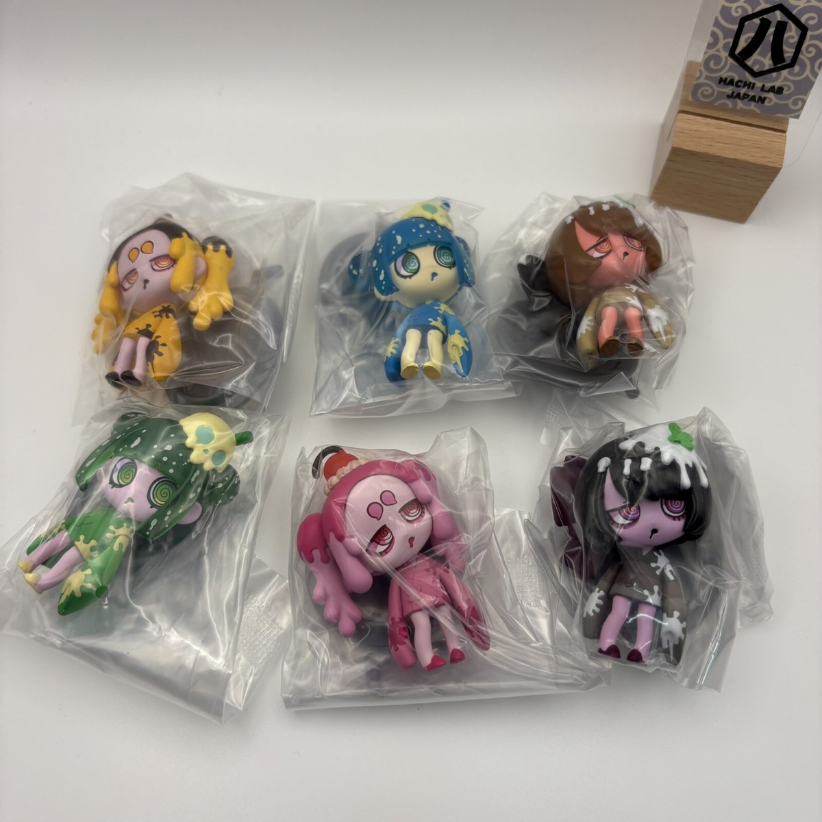 VIRUSWEETS Figure collection All 6 types Complete set Capsule Toy