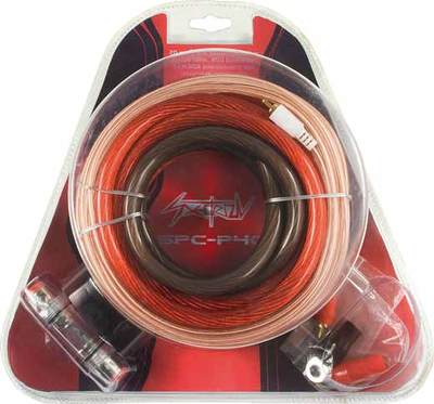 SPECTRON SPC-P40 CCAW Kabelset 10mm2 mit Cinchkabel Anschlußset Verstärker
