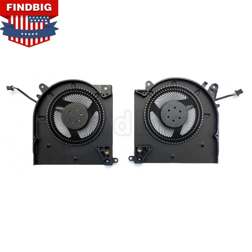 New CPU+GPU Fan for Alienware M15 R3 M15 R4 RTX 2070 3070 0TG9V0 0D1X38 FM7C 12V - Afbeelding 2 van 4