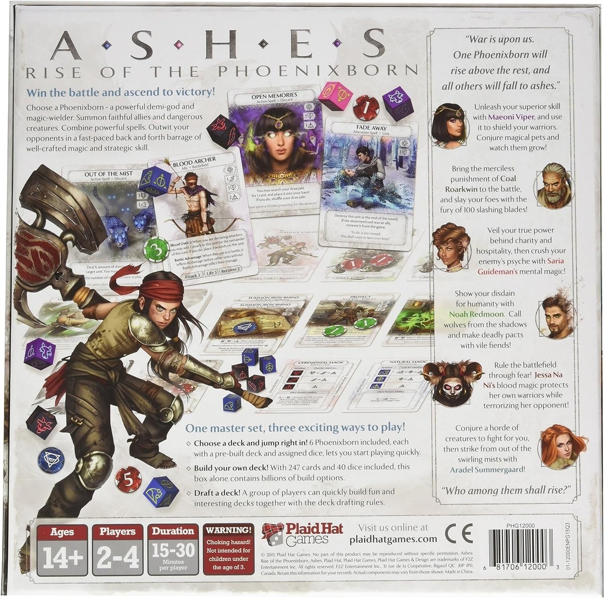 ASHES RISE OF THE PHEONIX BORN Game *New Factory Sealed * | eBay