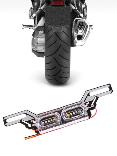 1x RGB Flash LED Light Motorcycle Brake Parts Strobe Lamp Stop Light Accessories - Foto 8 di 9