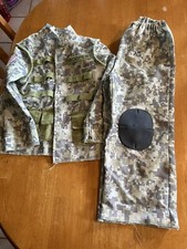 Military Camo Soldier/trooper Kids Costume Size Small 4-6