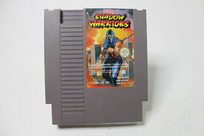 Nintendo NES Entertainment System Shadow Warriors Tecmo nur Modul Sehr Gut