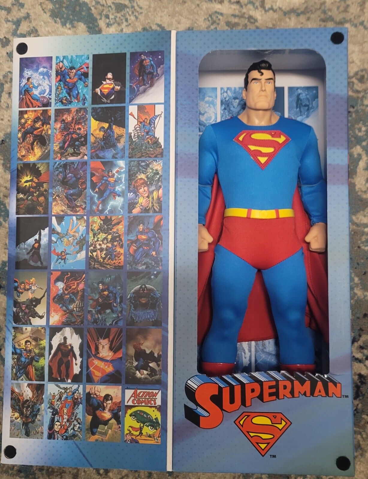 BIG-FIGS Tribute Series DC Originals 18" Superman New Unused.  MINT CONDITION!!!
