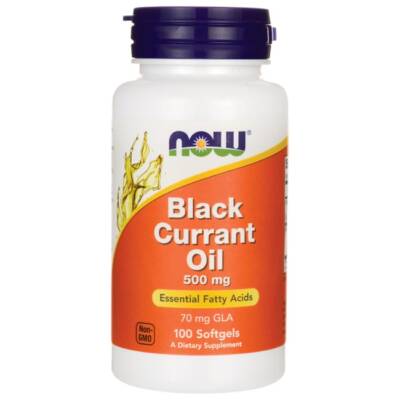 NOW Foods Black Currant Oil 500 mg 100 Sgels