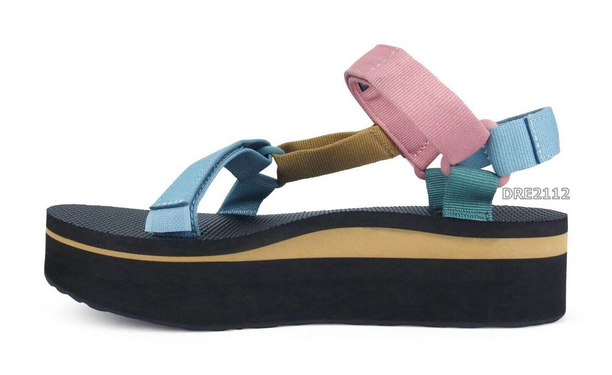Teva Flatform Universal Light Multi Platform Sandals Womens