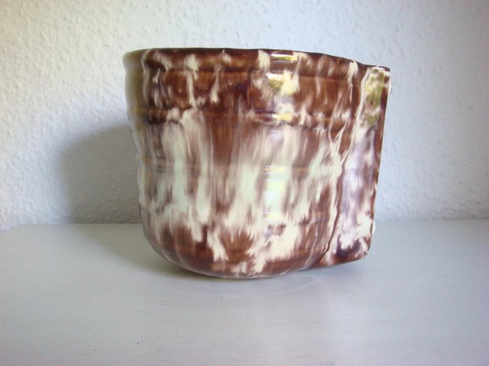 Vintage Wand Blumentopf Übertopf / Jasba | West German Pottery | 50er - Bild 2 von 4