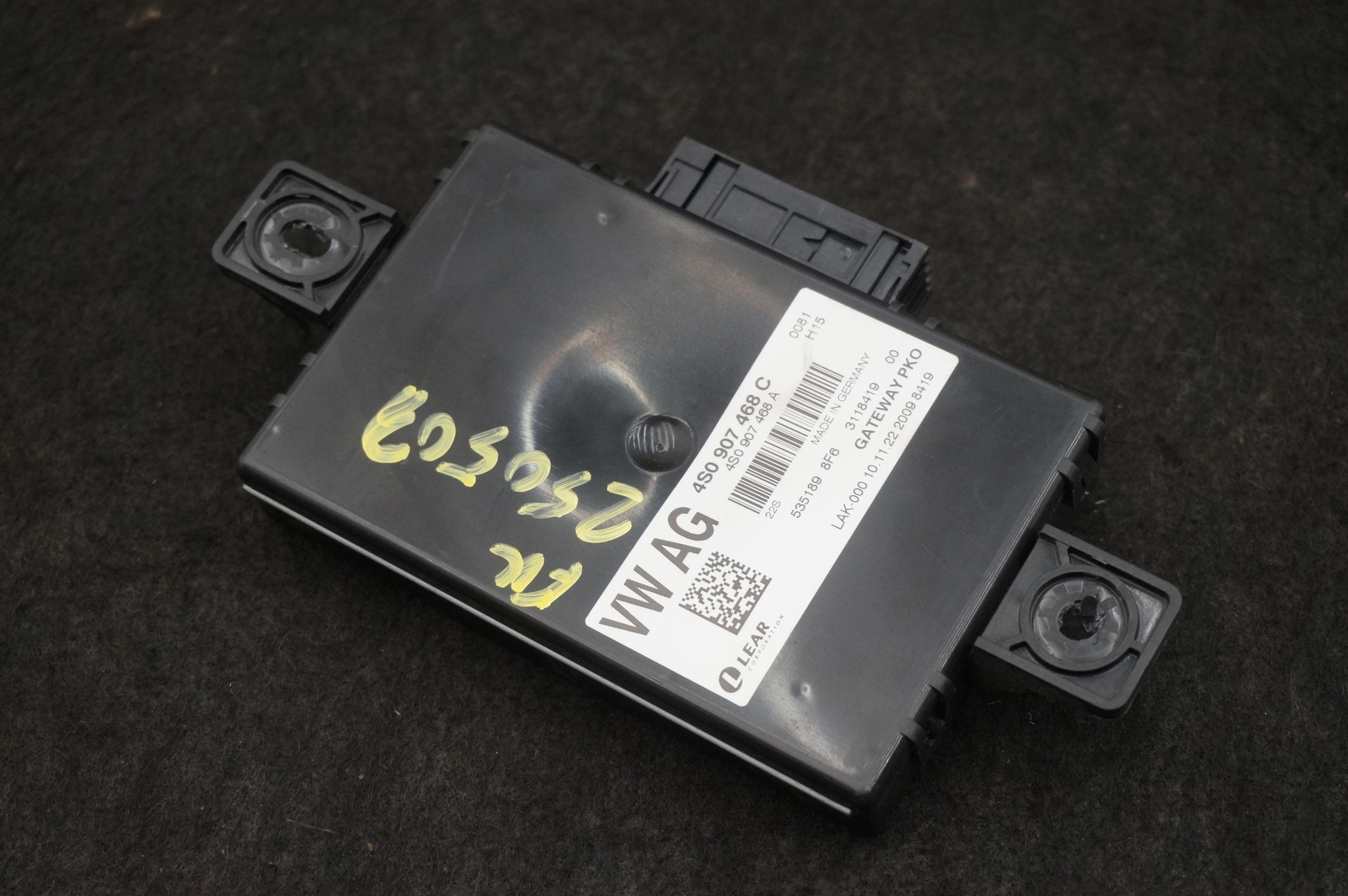 Diagnostic Bus Gateway Control Module Unit OEM 4S0907468 Audi R8 4S 2017-23
