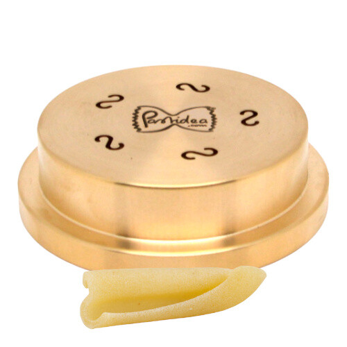 Matrize Aus Bronze Conchiglia Rigata 28 Mm Für TR70 Sela La Pastaia Korngold Avancini Omegaone Tr70