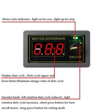 5V-30V Digital LED PWM DC Motor Speed Switch Regulator 5A 150W Dimmer Controller