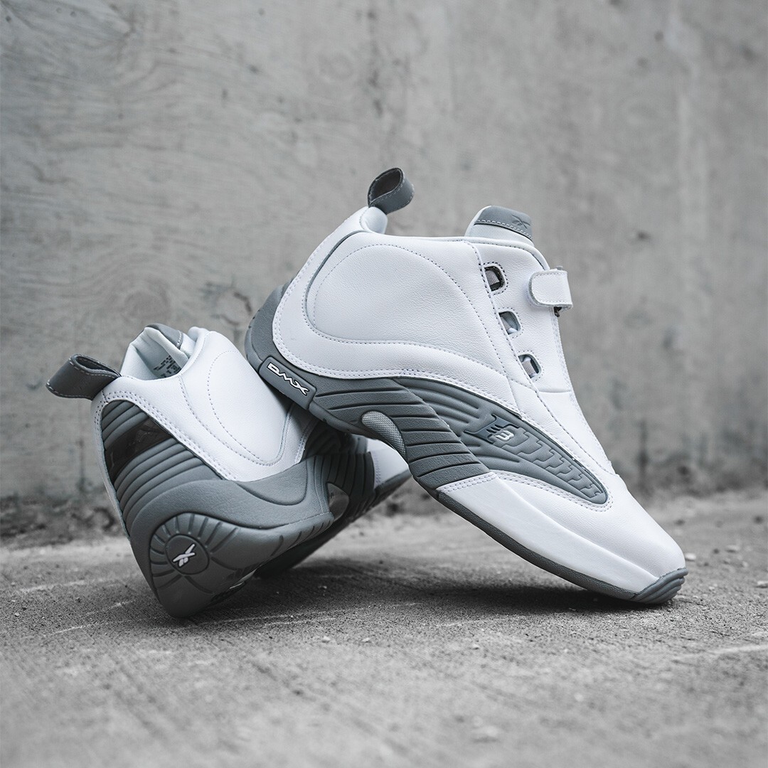 Reebok ANSWER IV アイバーソンモデル Reebok Answer IV Allen Iverson Grey White 54 Points Playoffs