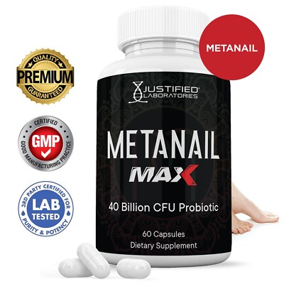 Metanail 3x Stronger Probiotic Max 40 Billion CFU  1 Bottle