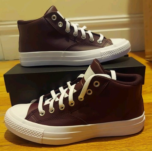 Converse Men's Chuck Taylor All Star Malden Street Mid Bloodstone Shoes Size 8