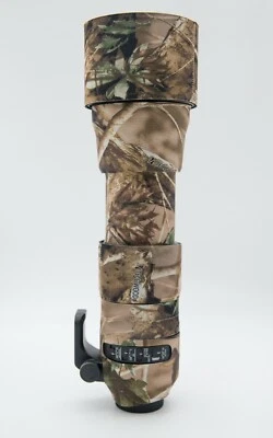 Cubierta de lente de camuflaje LensCamo para Sigma 150-600 mm contemporánea (+cubierta de zoom)