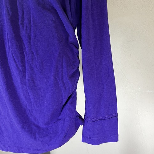 Minnesota Vikings Maternity Shirt Sz L Womens Touch By Alyssa Milano Rouched - Picture 4 of 10