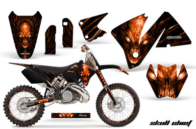 CREATORX GRAPHICS FOR KTM 01-02 EXC 200/250/300/350/400/520 MXC 200/300 SCOBRM