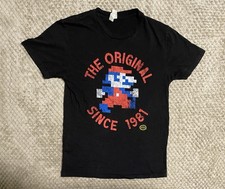 Nintendo The Original Super Mario 8 Bit Artwork Tshirt Size Medium