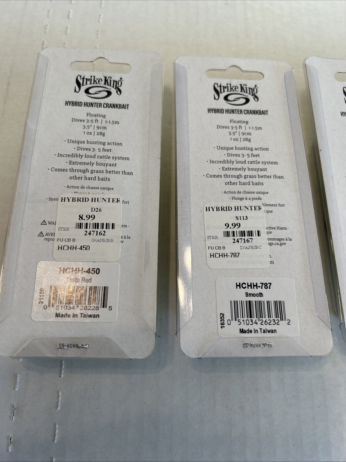 Lot Of 5 Strike King Hybrid Hunter Crankbait - Image 7