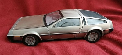 Sun Star 1981 DeLorean LK (DMC-12) Diecast Auto ohne OVP unvollständig 1:18 9'' LESEN