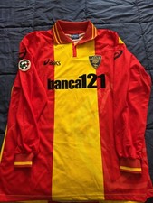 Maglia Us Lecce 2001/02 Colonnello Match Worn Autografata Signed