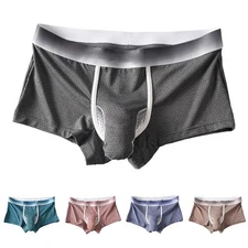 Men's Elephant Pouch Boxershorts Underwear Soft Breathable Fabric S XL