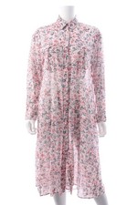 Isabel Marant Etoile Eliane Printed Cotton Midi Dress / Multi / RRP
