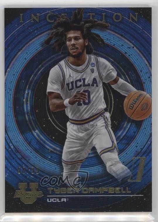 2022-23 Bowman Inception University Blue Foil V1 /99 Tyger Campbell #64 0y6g