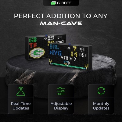 その他 GLANCE THE ALL-IN-ONE LED TICKER PANELFI Glance LED Ticker - Customizable LED Display Sports Ticker