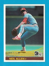 1984 Donruss #109 Neil Allen NM-MT St. Louis Cardinals