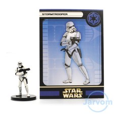 Star Wars Miniatures Universe 41/60 Stormtrooper w/ Card COMBO Ship