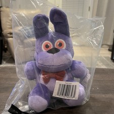 2025 Jazwares Five Nights at Freddy's Classic Bonnie 8" Plush Glow Eyes FNAF