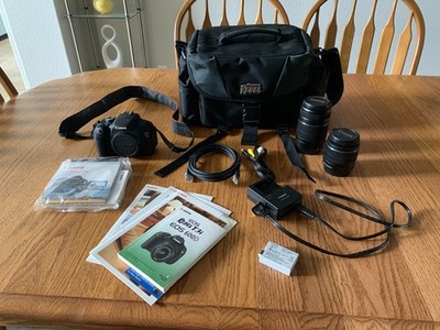 Canon EOS Rebel T3i 18 MP Digital SLR Camera Kit with 2 Lenses and Accessories