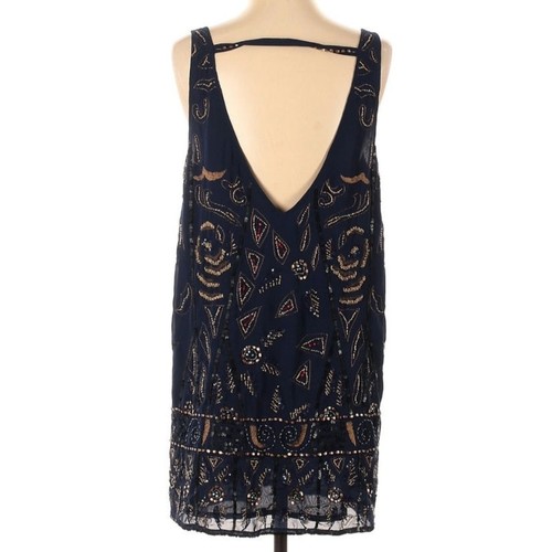 Abito piccolo Free People Secret Garden con perline e cambio - Foto 2 di 9